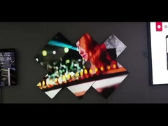 SDK ฟังก์ชัน 49 นิ้ว 3.5 มิลลิเมตร bezel 3x3 Led Backlight Full Hd LCD Video Wall Display สําหรับต้อนรับ